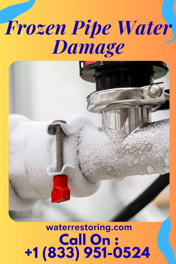 Frozen Pipe Water Damage in Deercroft, NC